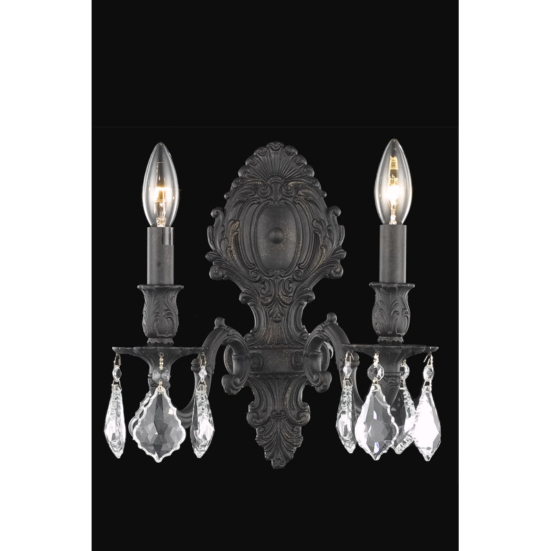 Cristal taillé royal monarque Mardochée, 2, Bronze foncé, H 11,5 po x l 10 po x P 10 po
