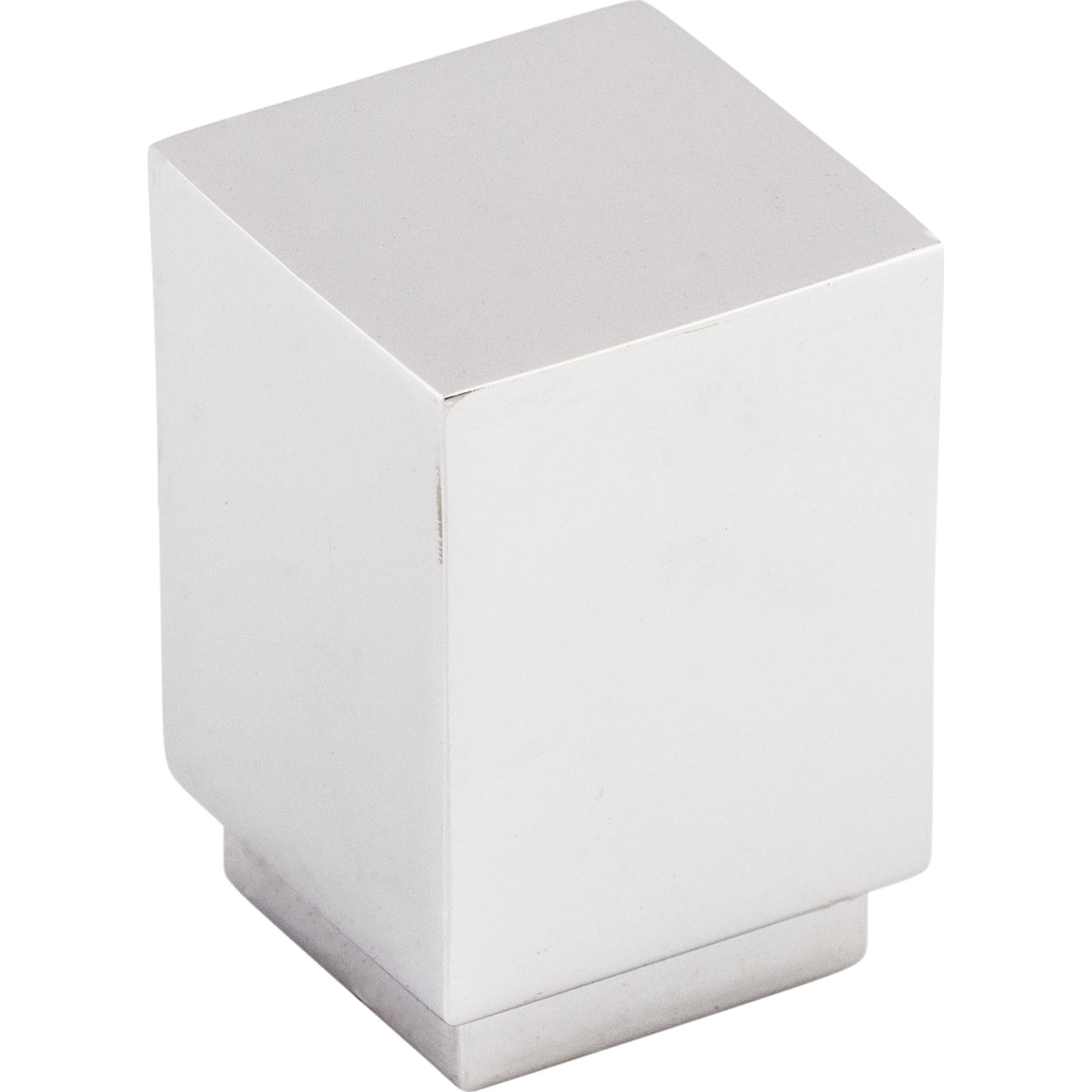 Linear Square Cabinet Knob, Polished Chrome