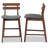 Aaden Upholstered Counter Stool with Solid Wood Frame-1200817901