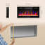 Belfry Heating 91.4cm W Black Electric Fireplace