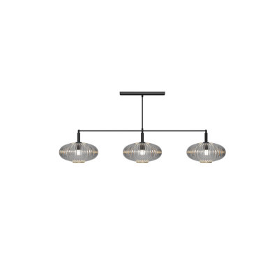 Prohibition 54" Three Glass Shade Billiard Light By RAM Game Room