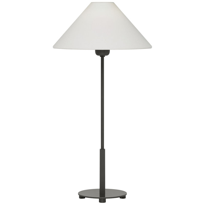 J. Randall Powers Hackney Table Lamp, Bronze, Fabric