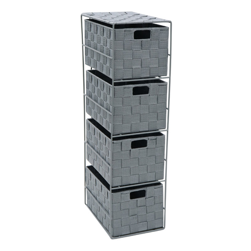 JVL Fabric Decorative Bin