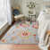 Rectangle Rayshard Area Rug with Non-Slip Backing