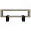 Coffee Table Grey Driftwood 1-Shelf.