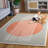 Anyfer Rodeo Drive Hand Tufted Wool/Cotton Abstract Rug in Grey/Rust-1150157727