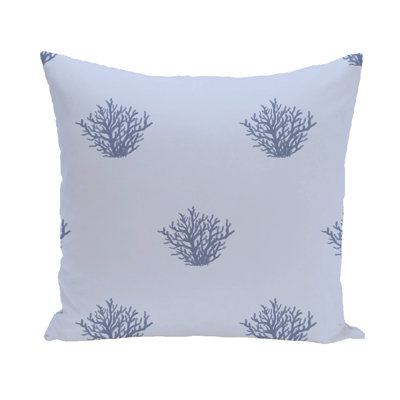 Coastal Calm Reversible Throw Pillow