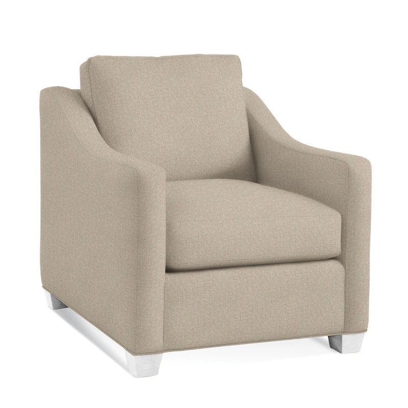 Oliver Chair, Eggshell Crypton Performance; 0884-93, Frost White Finish