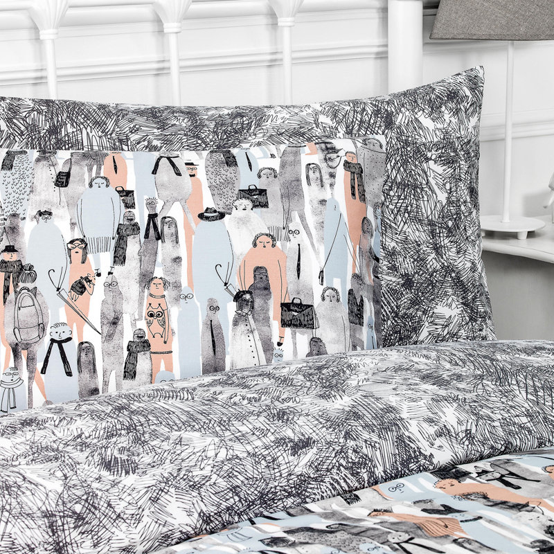 Wheely Sateen Pillow Case