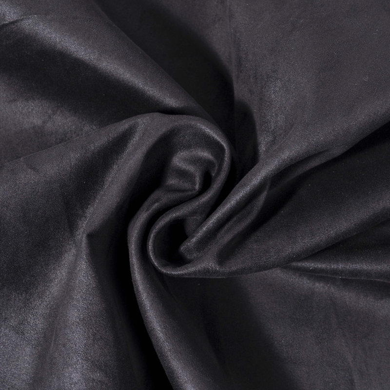 Grand lit plateforme tapissier de luxe, Noir, Grand lit