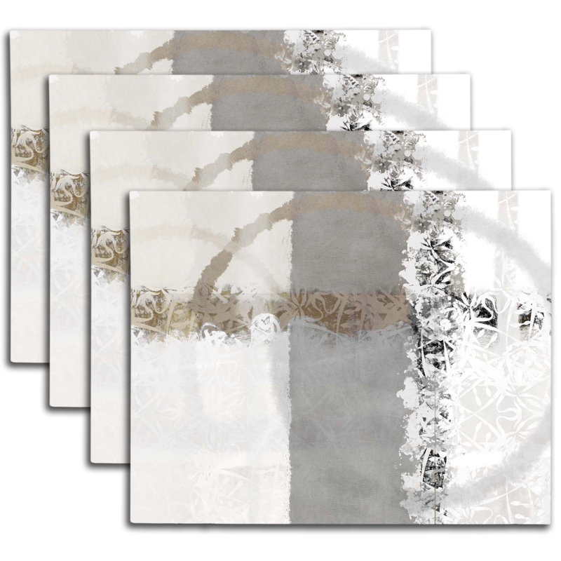 Napperon abstrait en polyester