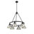 Felda 6 - Light Steel Dimmable Cone Chandelier-99998914-99998917