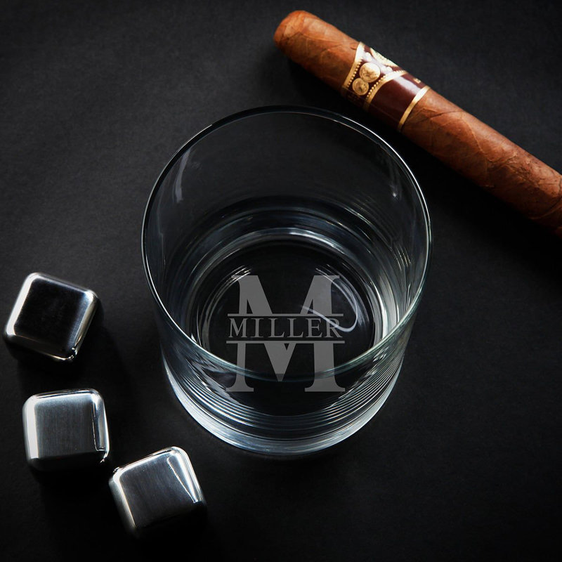 Goerke 10 oz Verre à whisky personnalisé, Oui