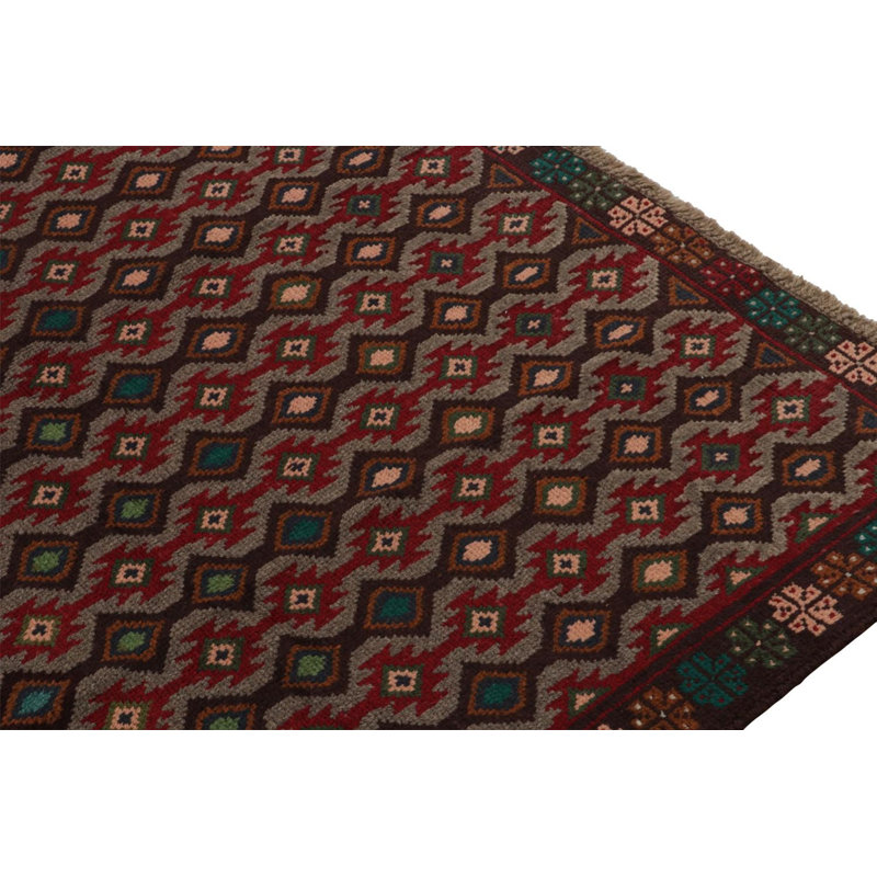 One-of-a-Kind Rectangle 6’x7’10” Wool Area Rug