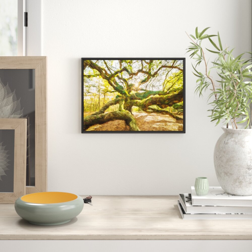 Gerahmtes Wandbild Baum