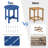 High-Density Polyethylene (HDPE) Round Side Table-358535049-356150598
