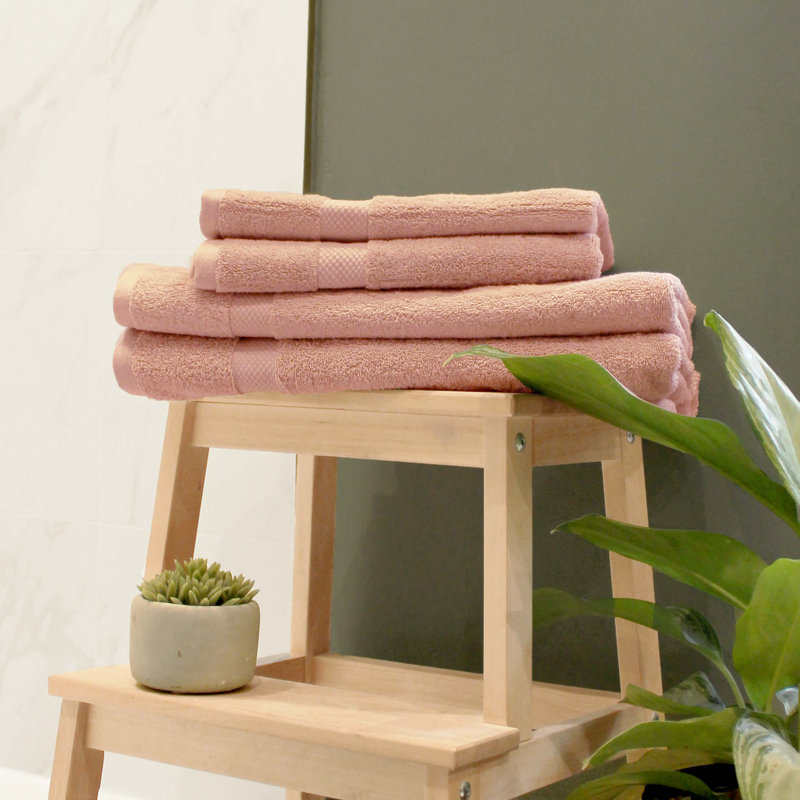 100% Cotton Plush Mulit-Size Set, Pink