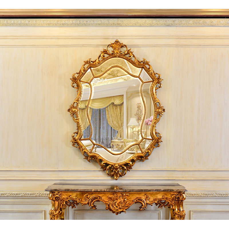 Rosia Solid And Engineered Wood Flat Mirror