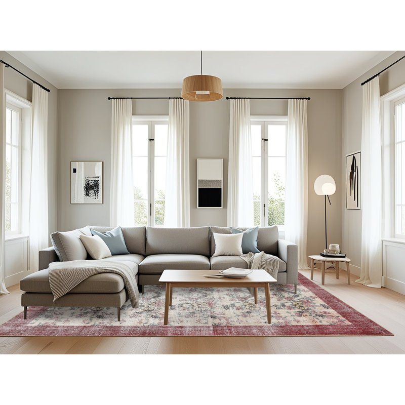 Tapis oriental marron / noir, Rectangle 8 pi x 12 pi