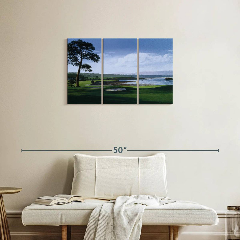 Sireci Golf Course I, 20" H x 33" W