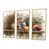 Toile naturelle avec cadre flottant