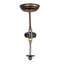 Rustic Lodge 2 - Light Semi Flush Mount