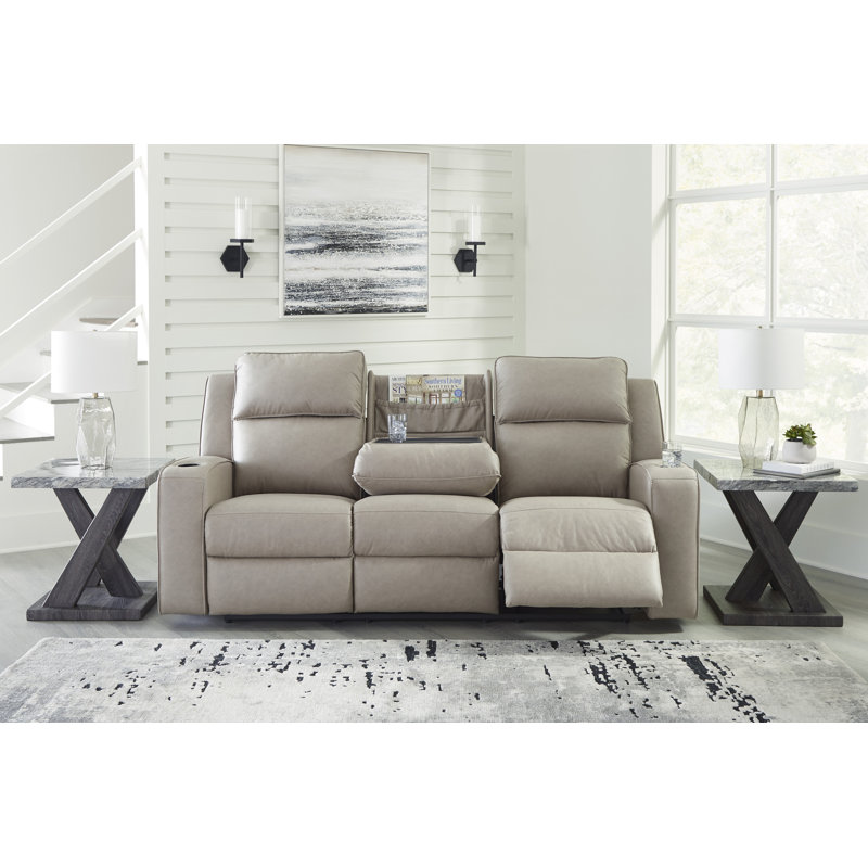 Canapé, causeuse et fauteuil inclinable Lavenhorne, Gris