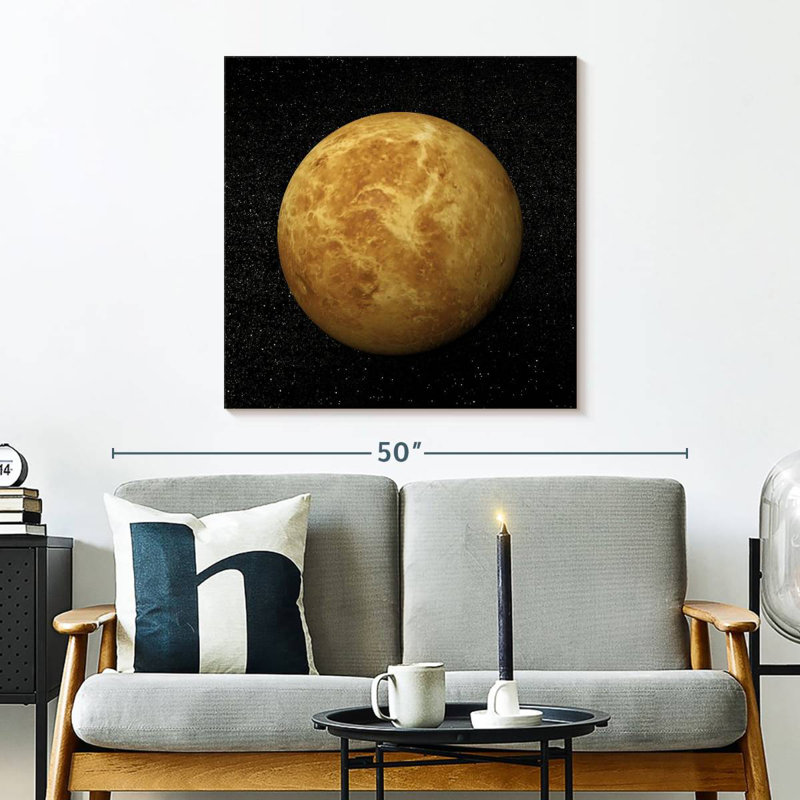 Oberle Planet Venus Surface, 30" H x 30" W