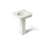 Lavabo de salle de bain à piédestal rectangulaire 24 po By Studio McGee-128974274-128974276