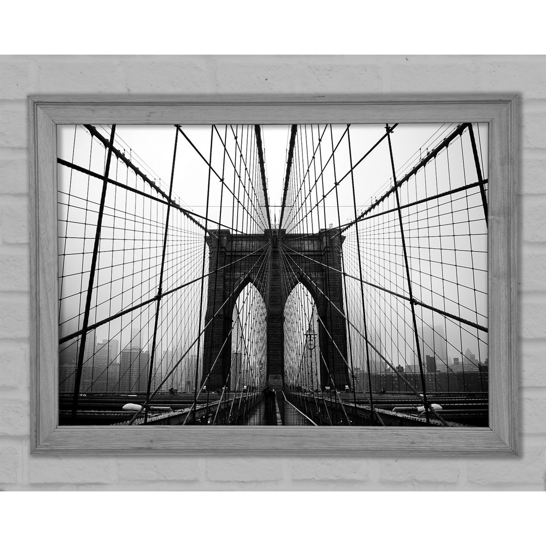 Brooklyn Bridge Perfektion - Druck