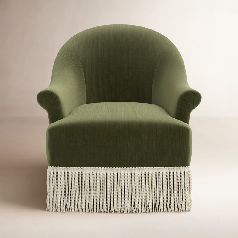 Marie 32 Wide, Moss Performance Velvet