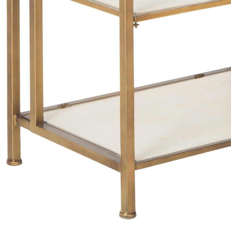 72"H X 23.8"W Chenier Etagere Bookcase