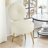 Noehly Upholstered Velvet Accent Stool Vanity Chair-1464942482