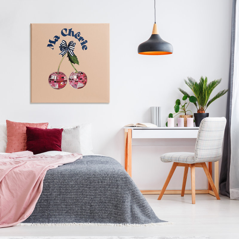 «Ma Cherie French Expression» par Amelia Noyes, H 36 po x l 36 po