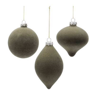 Glass Ball Ornaments (Set of 6)