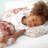 Pink/White/Ivory Microfiber 3 Piece Comforter Set
