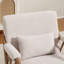 27.17" Wide Modern Upholstered Solid Wood Accent Chair With An Extra Pillow(Set of 7)-900265280