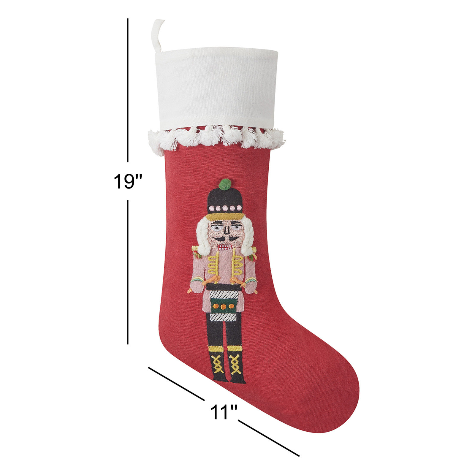 Embroidered Stocking