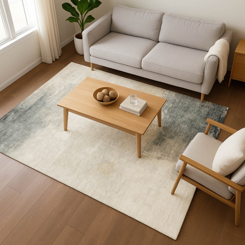 Premium Machine Washable Garett AMF1672 Abstract Rug, Rectangle 10' x 14'