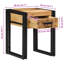 Solid Wood End Table