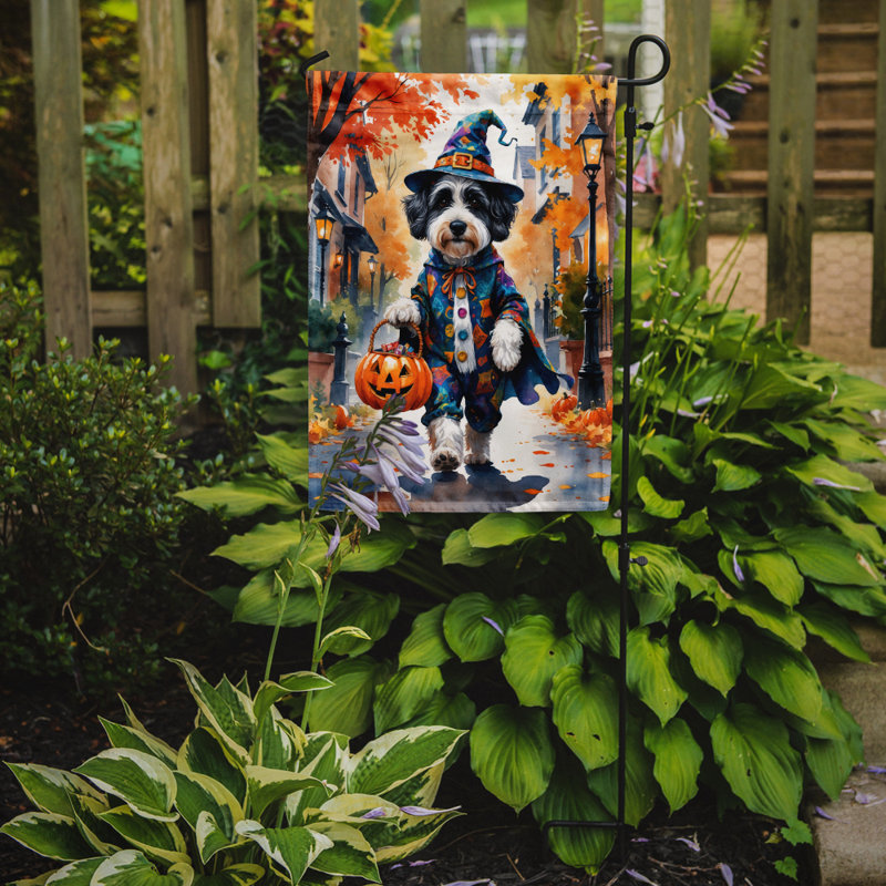 Drapeau du jardin Mastiff, Bernedoodle