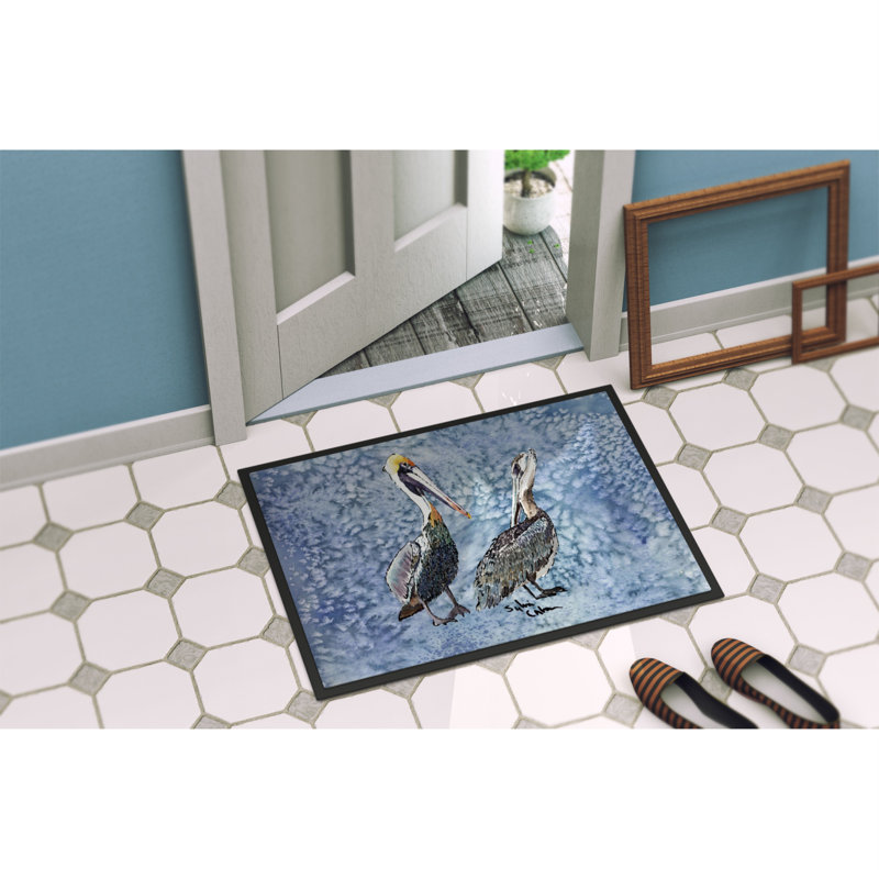 Synthetic Indoor Rug, Rectangle 1'6" x 2'3"
