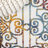 Wolfhard Ornate Trellis Cream/Blue/Orange Indoor/Outdoor Rug-1607307437