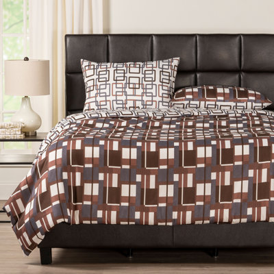 Plaid Men Plaid Duvet Cover