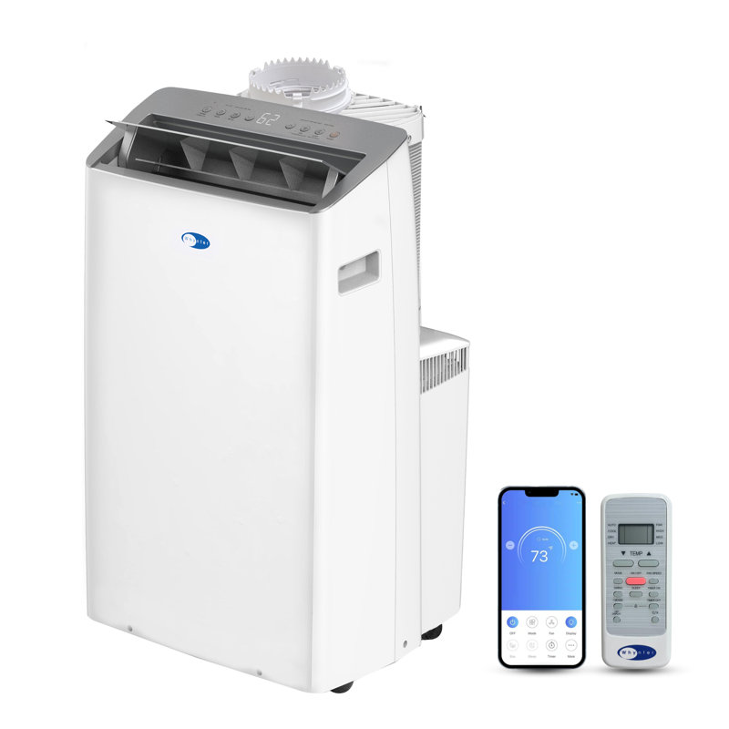 Whynter 14,000 BTU White Portable Air Conditioner with Heater