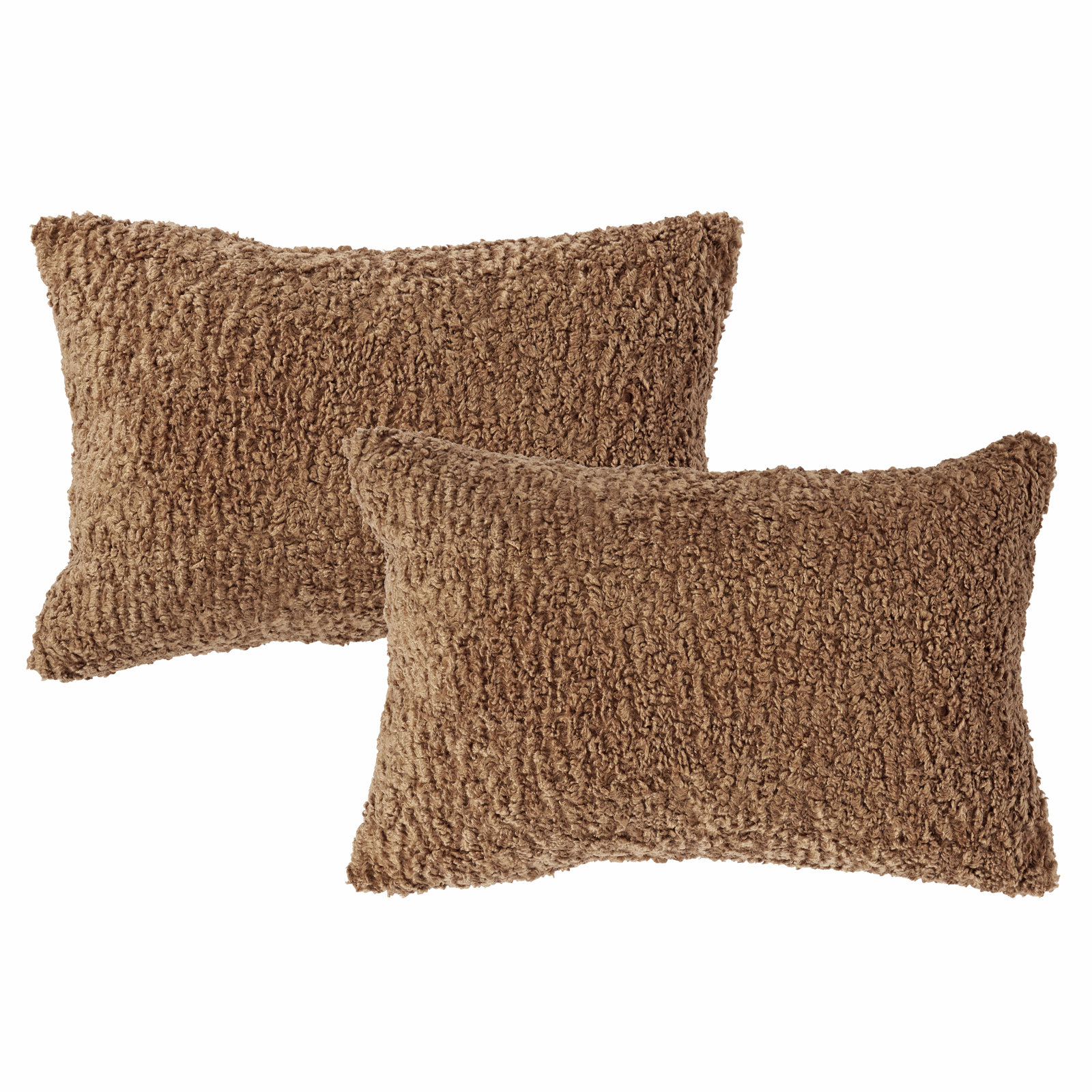 Zavia Lumbar Throw Pillow, Zazzle Taupe, 16" x 26"