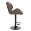 Dequavius Swivel Upholstered Adjustable Height Counter Stool-439739463