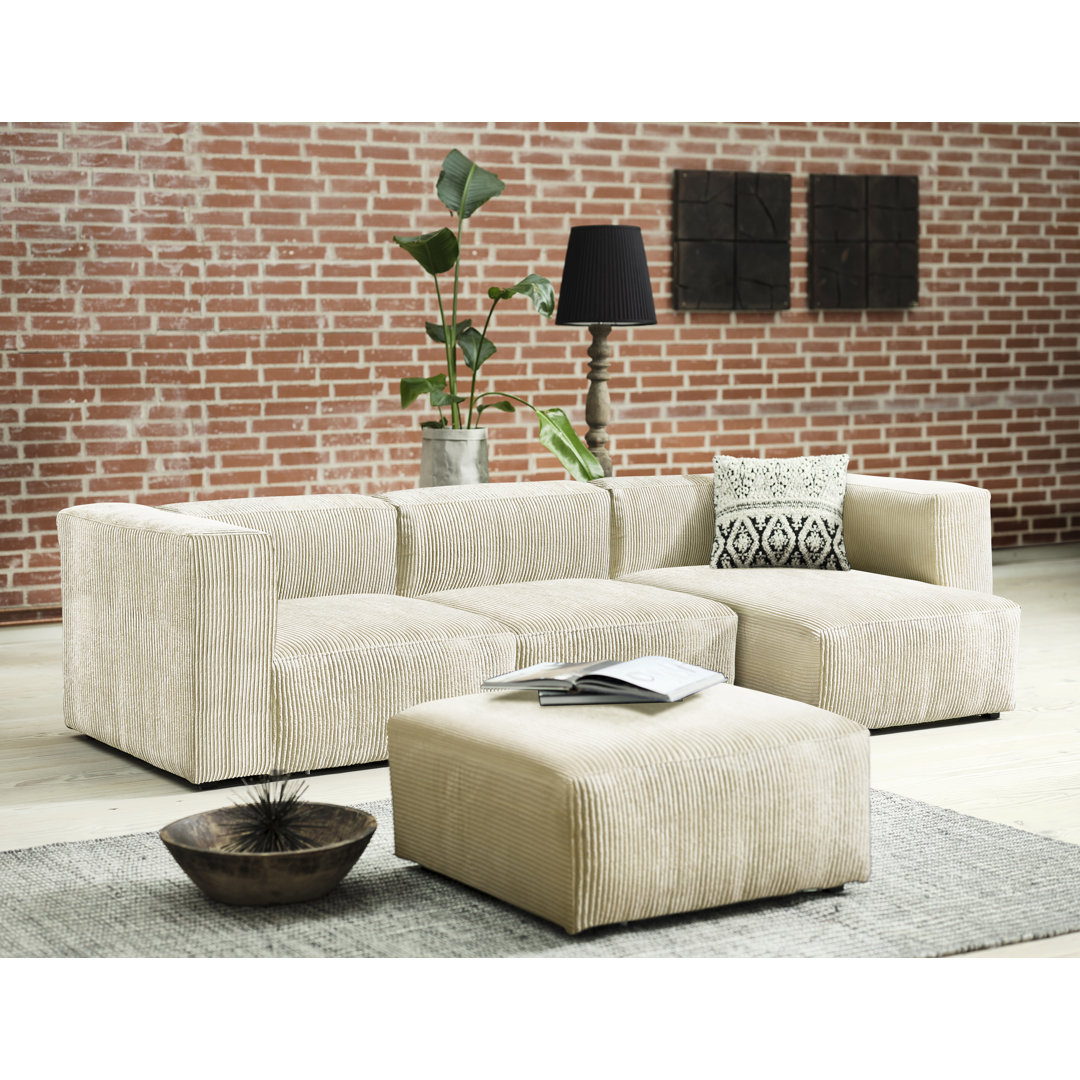 Vasilisa 4 - Piece Upholstered Sectional Mercury Row® 