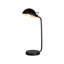 Ensemble de 2 lampes de table Kryo, cadre incurvé, abat-jour dôme pivotant, métal noir 24 po