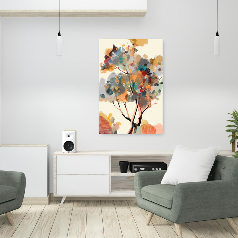 Art contemporain, art contemporain abstrait, H 24 po x l 16 po